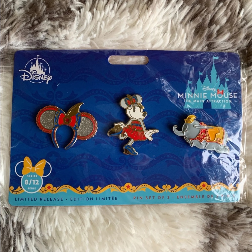 Disney Minnie Mouse Main Attraction Pins